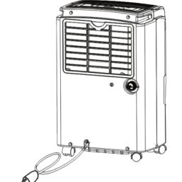 Osuszacze powietrza Osuszacz powietrza / pochłaniacz wilgoci Warmtec ODT-50