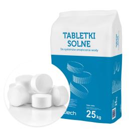 Tabletki solne / sól do zmiękczacza Ciech / 25 kg