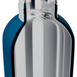 Bidony / butelki / karafki Bidon termiczny Aquaphor Thermos 480 ml kolor niebieski