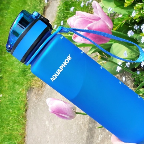 Butelka filrująca Aquaphor City 500 ml kolor niebieski