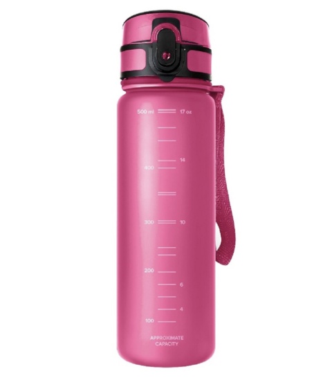 Butelka filrująca Aquaphor City 500 ml kolor różowy / fuksja