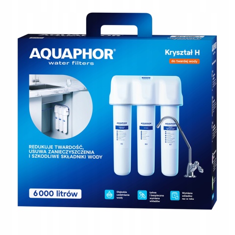 Filtr podzlewowy ultrafiltracyjny Aquaphor Kryształ H