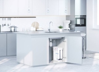 Wylewka pojedyńcza Aquaphor F0123 silver