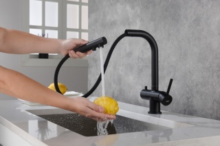 Bateria trójdrożna (2-way) BlueWater Apala kolor: czarny mat, pull-out