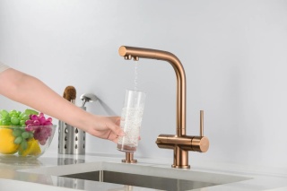 Bateria trójdrożna (2-way) BlueWater Apala kolor: miedziany, pull-out