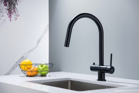 Bateria trójdrożna (2-way) BlueWater Cyrus kolor: czarny mat, pull-out