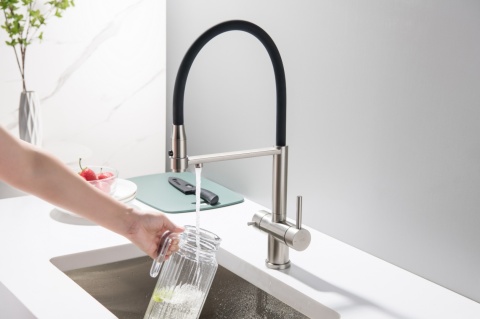 Bateria trójdrożna (2-way) BlueWater Tusar kolor: stal