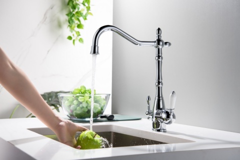 Bateria trójdrożna (2-way) BlueWater Saxo kolor: chrom