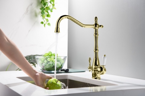 Bateria trójdrożna (2-way) BlueWater Saxo kolor: złoty