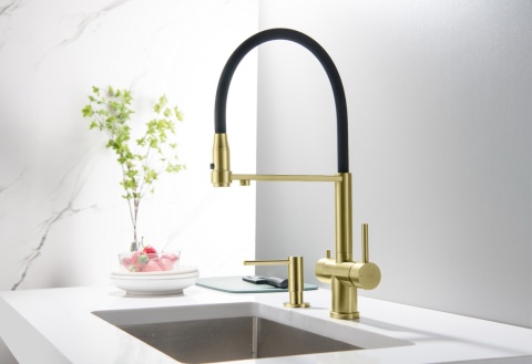 Bateria trójdrożna (2-way) BlueWater Tusar kolor: mosiądz antyczny