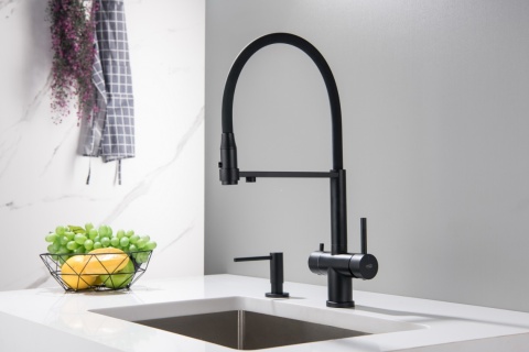 Bateria trójdrożna (2-way) BlueWater Tusar kolor: czarny mat