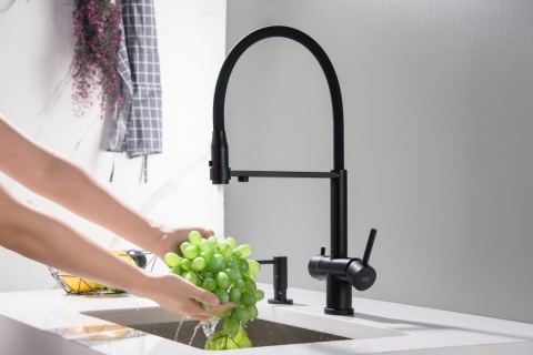 Bateria trójdrożna (2-way) BlueWater Tusar kolor: czarny mat