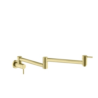 Bateria natynkowa (pot filler) BlueWater Imax kolor: mosiądz antyczny