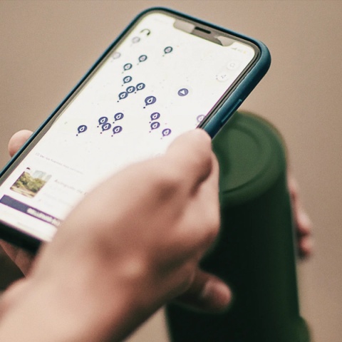 Bidon termiczny Closca Wave Wearable Travel Bottle 600 ml, kolor: Amazonia