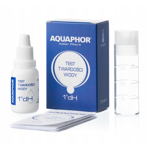 Test kropelkowy twardości ogólnej wody Aquaphor Kit 1°dH