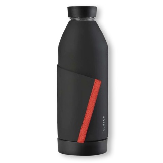 Bidon / butelka ze szka borokrzemowego Closca Classic Travel Bottle 420 ml, kolor: Coral