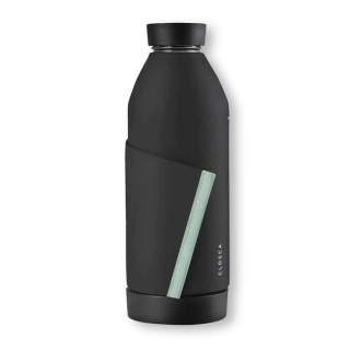 Bidon / butelka ze szka borokrzemowego Closca Classic Travel Bottle 420 ml, kolor: Glacier