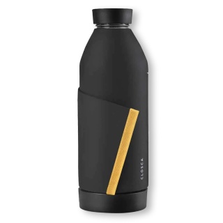 Bidon / butelka ze szka borokrzemowego Closca Classic Travel Bottle 420 ml, kolor: Savannah