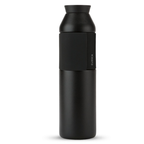 Bidon termiczny Closca Wave Wearable Travel Bottle 600 ml, kolor: Black Matte