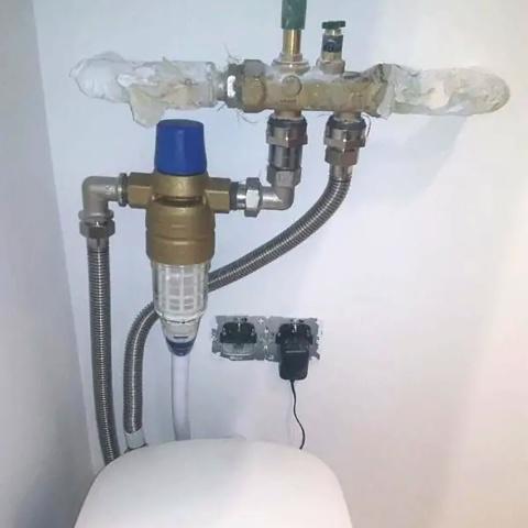 Filtr wstepny mechaniczny z płukaniem wstecznym BWT Protector BW 1"