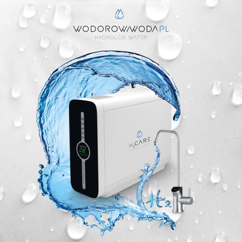 Generator wody wodorowej połączony ze stacją filtracji H2CARE
