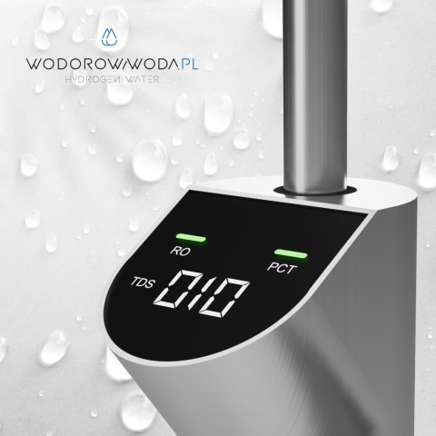 Generator wody wodorowej połączony ze stacją filtracji H2CARE