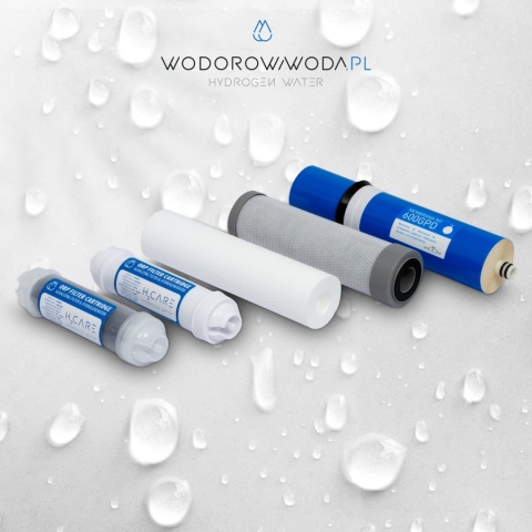 Generator wody wodorowej połączony ze stacją filtracji H2CARE