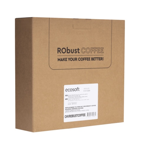 Komplet wkładów wymiennych CHVROBUSTCOFFEE - 4 sztuki - do stacji ROBUST COFFEE
