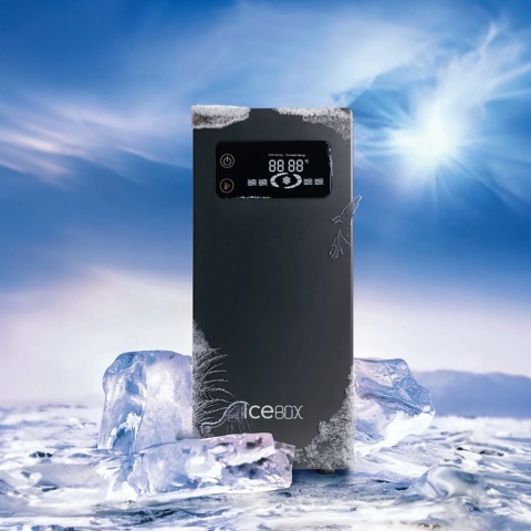 Przeplywowa chodziarka wody HIDROSALUD ICE BOX