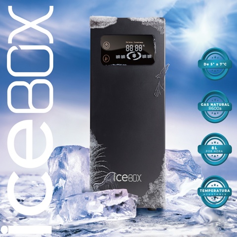 Przeplywowa chodziarka wody HIDROSALUD ICE BOX