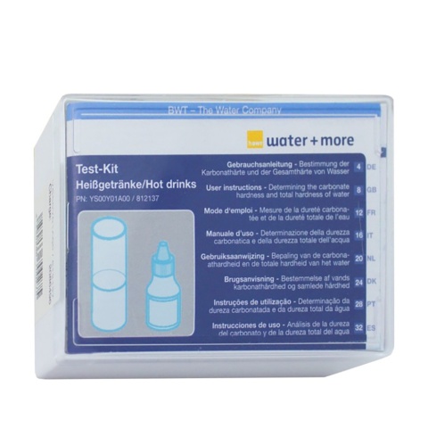 Test kropelkowy twardości ogólnej / cakowitej wody BWT AQUATEST