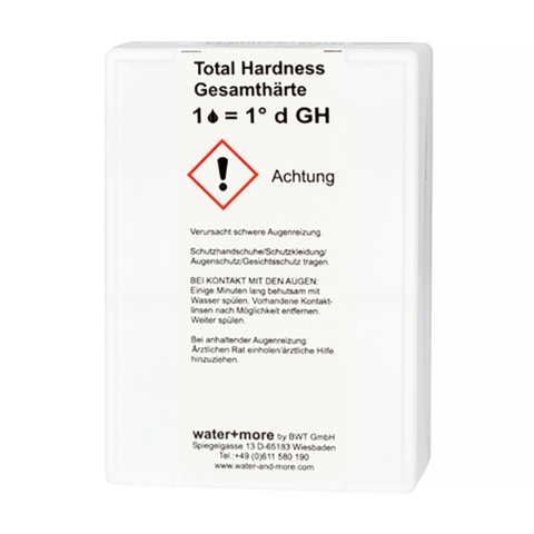 Test kropelkowy twardości ogólnej / cakowitej wody BWT AQUATEST