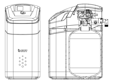 Zmiękczacz wody jonowymienny BWT PERLA SILK S 10 BIO WIFI