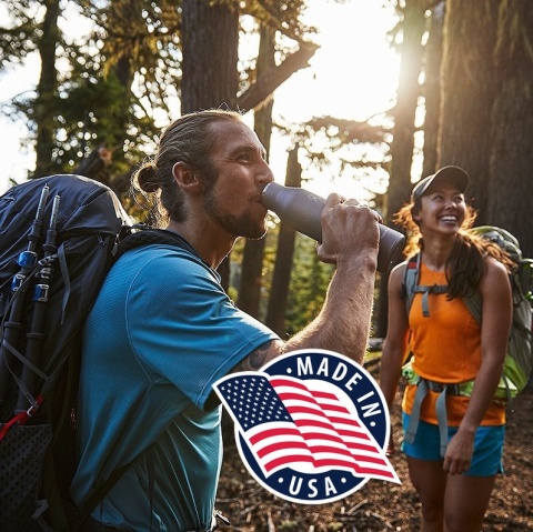 Bidon termiczny Hydro Flask 21 Oz Standard Mouth 621 ML kolor: Surf