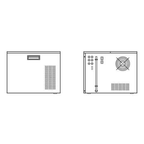 Dystrybutor wody FlowCare 60U Podblatowy kolor: biały