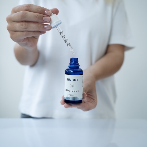 Suplement wody Puromedica Nuion Molibden - opakowanie 50 ml