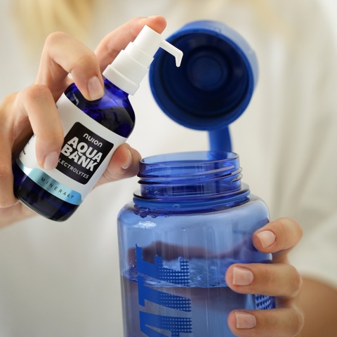 Suplement wody Puromedica Nuion AquaBank - magnez, selen, cynk, potas - opakowanie 50 ml