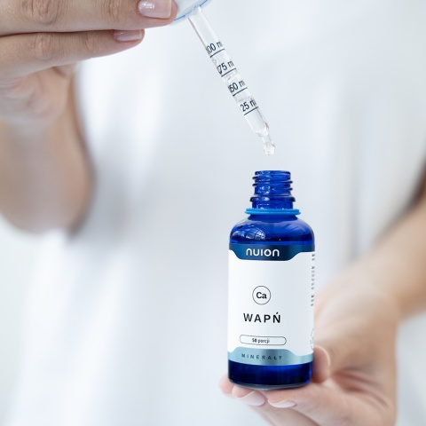 Suplement wody Puromedica Nuion Wapń - opakowanie 50 ml