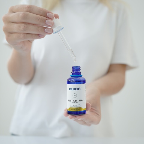 Suplement wody Puromedica Nuion Witamina B1 Tiamina - opakowanie 50 ml