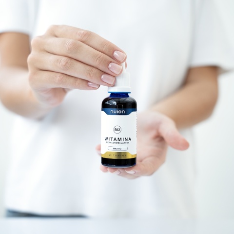 Suplement wody Puromedica Nuion Witamina B12 - opakowanie 50 ml