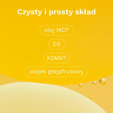 Suplement wody Puromedica Nuion Witamina D3 + Witamina K2MK7 - opakowanie 100 ml - 2000 IU