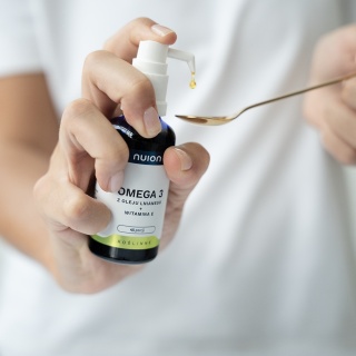 Suplement wody Puromedica Nuion Omega 3 z witaminą E - opakowanie 50 ml