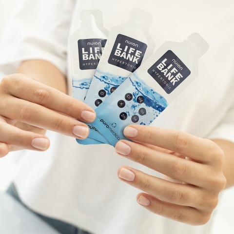 Suplement wody Puromedica minerały Nuion - pakiet Life + Life Bank Hypertonic