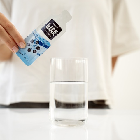 Suplement wody Puromedica saszetki rozpuszczalne Nuion Life Bank Hypertonic - elektrolity po wysiłku fizycznym