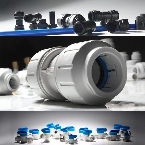 Złączka do zaworu kurkowego / czerpalnego gwint wewnętrzny 3/4" BSP x szybkozłączka Speedfit 1/4" PF wężyk elastyczny -CI320816S