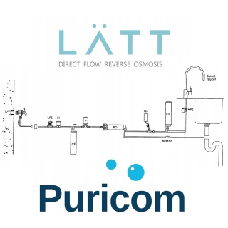 Dodatkowy mineralizator do stacji filtracji PURICOM RO LATT