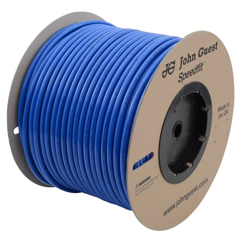 Rurka / wężyk LLDPE 1/4" do wody zimnej stosowana przy filtrach do wody i lodówkach John Guest - PE-08-BI-1000F-B - 1 mb