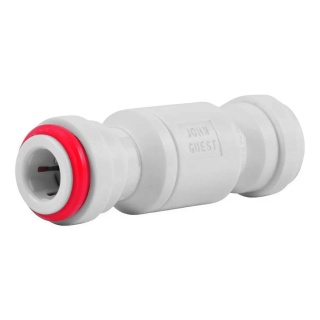 Pojedynczy zawór przeciwzwrotny 3/8" z acetalu marki John Guest - 3/8SCV