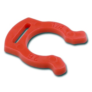 Blokada / zacisk / klips / zawleczka / pierścień zabezpieczający mechanizmu mocowania wężyka w szybkozłączkach 1/4" John Guest