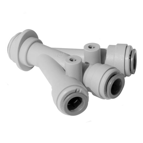 Czwórnik / rozdzielacz potrójny 1 x Speedfit 3/8" x 3 x Speedfit 3/8" John Guest - PI491212S-R